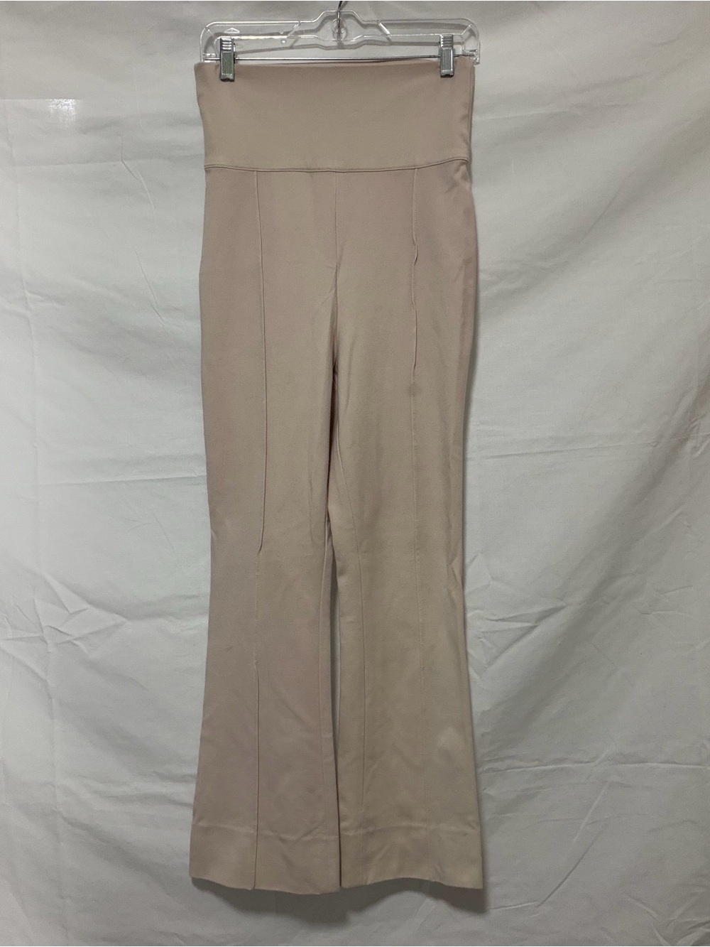 MM Lafleur Blush Nude Boot-Cut Pants
